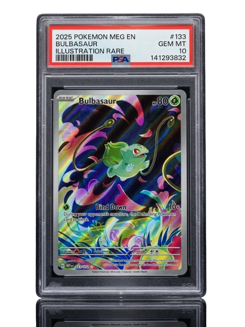 Bulbasaur Illustration Rare (IR) English PSA 10