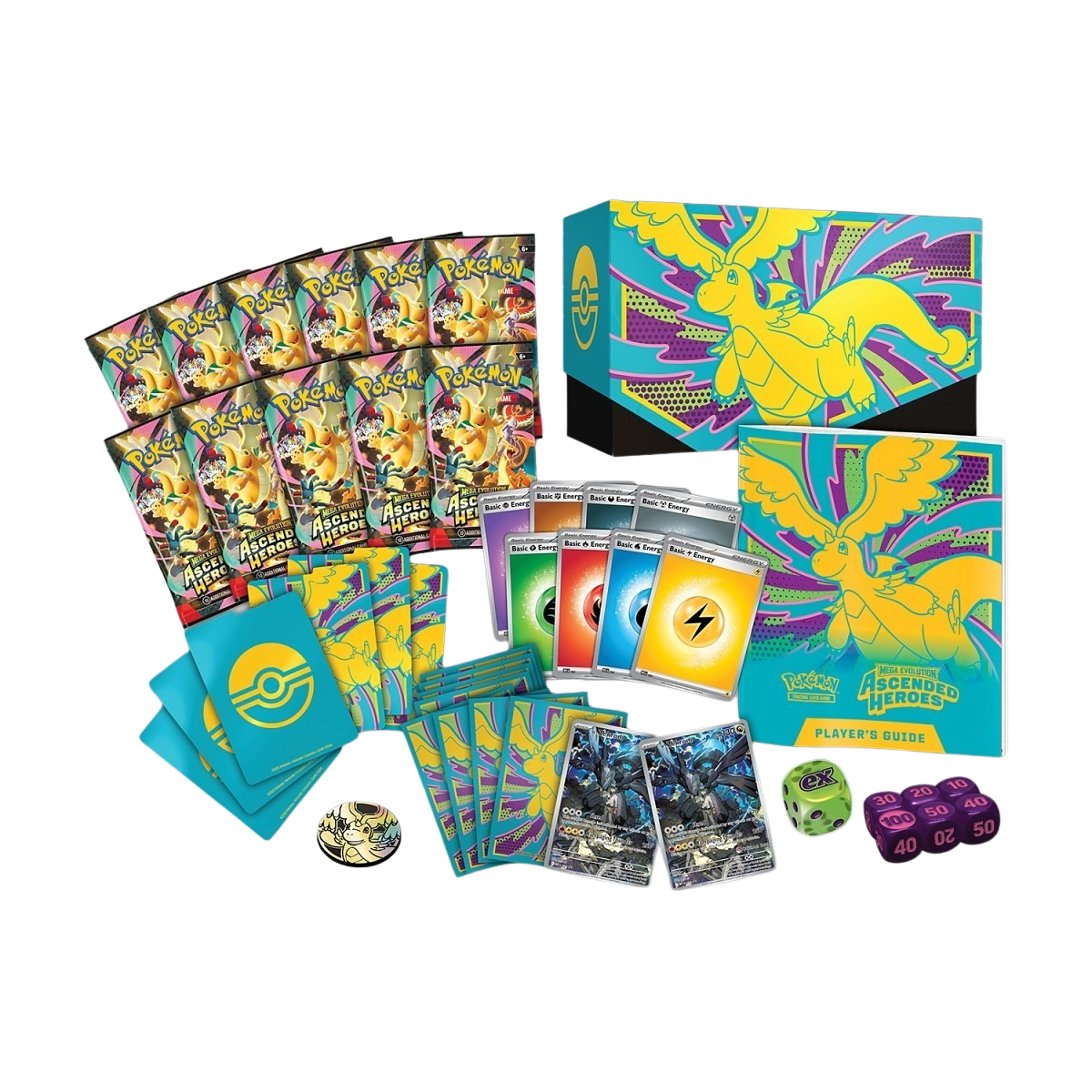 Pokemon TCG: Mega Evolution—Ascended Heroes Elite Trainer Box