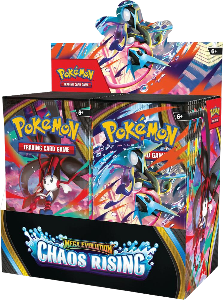 Pokémon TCG: Mega Evolution-Chaos Rising Booster Display Box (36 Packs)
