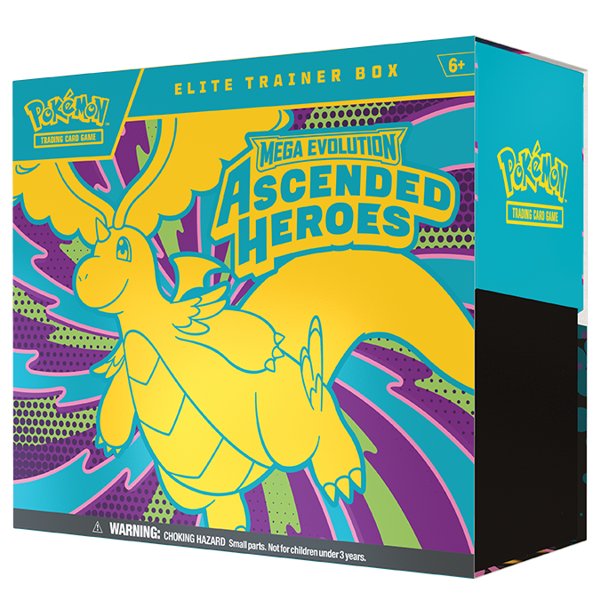 Pokemon TCG: Mega Evolution—Ascended Heroes Elite Trainer Box